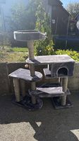 Kratzbaum MORE FOR CATS & DOGS  Dunkelgrau, top Zustand