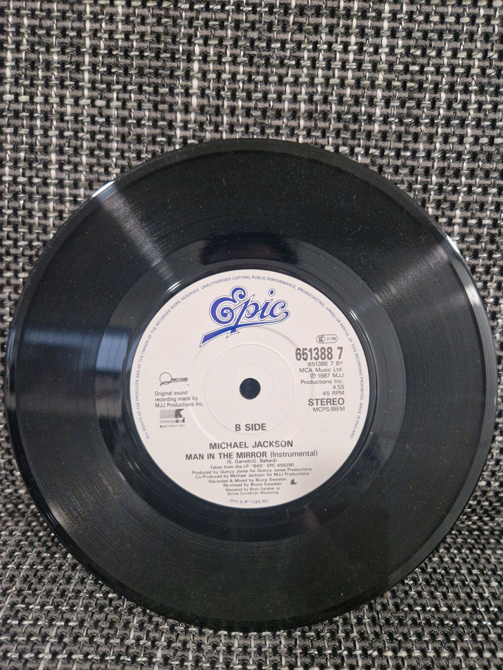 Vinyles: Michael Jackson Man in the Mirror Maxi Vinyl – D'occasion à Stetten SH par ExtremMIB 4