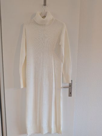 Combos Knitwear (Greek brand) Cream Dress, M (never worn)