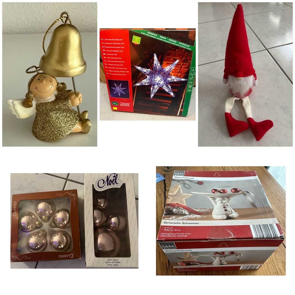 Tutte le decorazioni: Weihnachtsdeko Paket – Nuovo (secondo la descrizione) da Luzern venduto da CocoLoco82