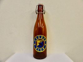 alte Bierflasche CHURER BIER GLASHÜTTE SIEGWART 1966