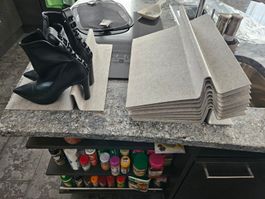 10x KOMPLEMENT Schuheinsatz für Ausziehboden, 50x35 cm