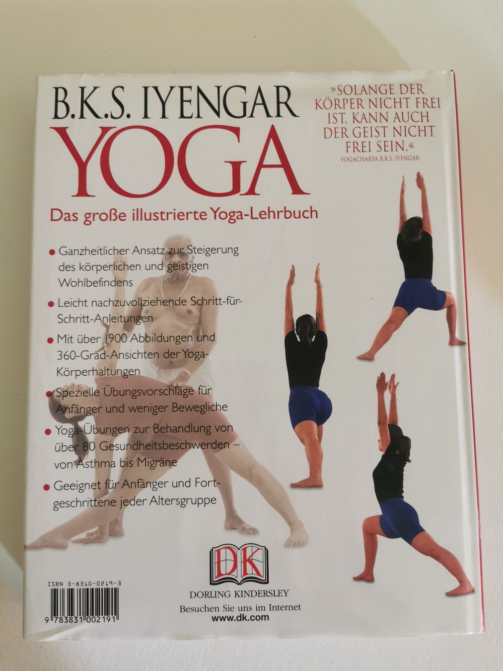 Libri: YOGA - B.K.S. Iyengar – Usato da bern venduto da jeannie2006 1