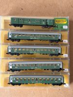 5x Minitrix Personenwagen SBB