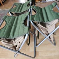3 x Campinghocker, Klapphocker, Outdoor Hocker, NEU!