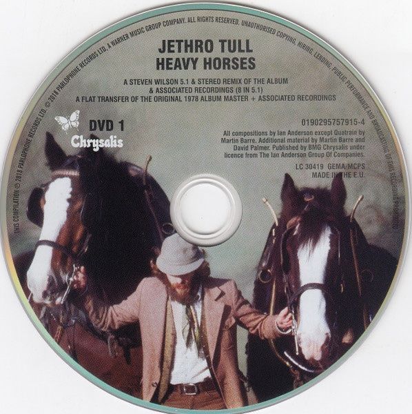 JETHRO TULL - HEAVY HORSES - NEW SHOES EDITION (Neu (gemäss