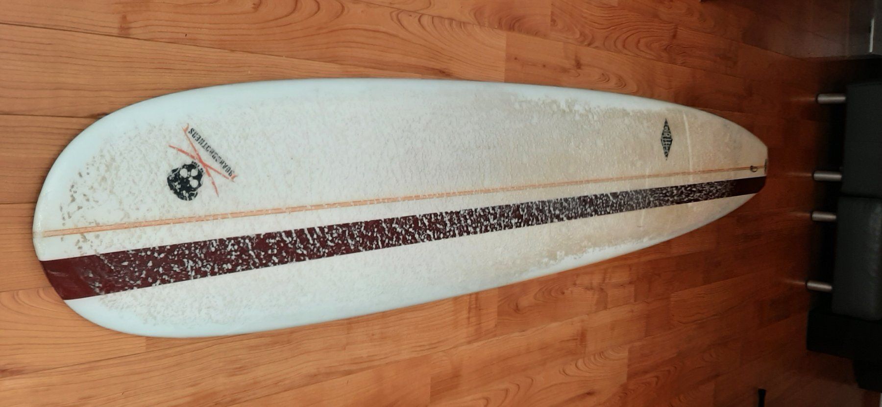 Tavole da surf e di nuoto: Custom Fatum Ze Don 10" Longboard Surfbrett – Usato da Zürich venduto da kreatur01 7
