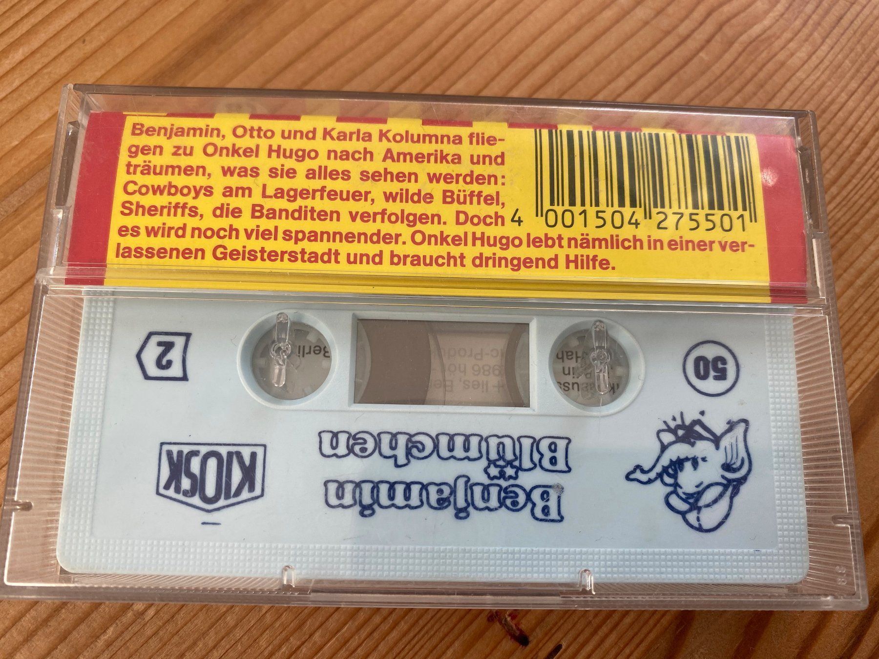 Musicassette: Kassette - Benjamin Blumchen (50) – Usato da St.Gallen venduto da kingsamas 2