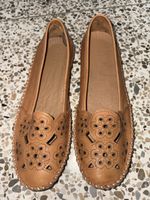 Sommerliche Lederschuhe, Grösse 40, Top Zustand