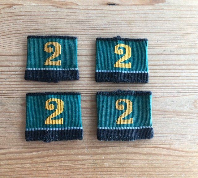 Schweizer Armee Placchette & Badge: Epaulettes authentique de l'armée Suisse – Usato da Aigle venduto da Tchamille 1