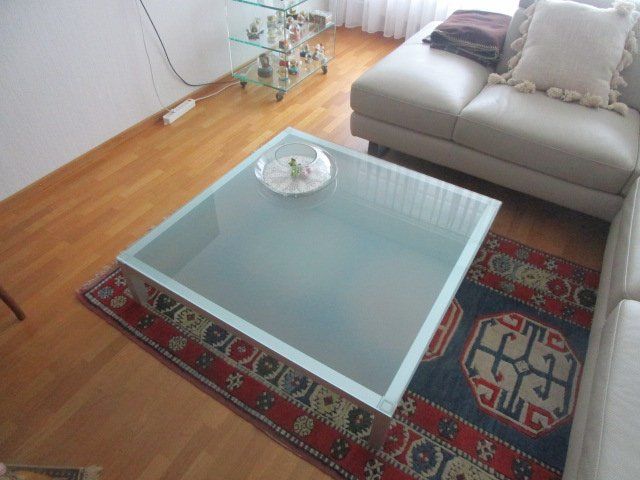 Interio Tische: INTERIO - Designer Salontisch 100 X 100 X 23 cm - INTERIO – Gebraucht aus Luzern von Horoskop1 2
