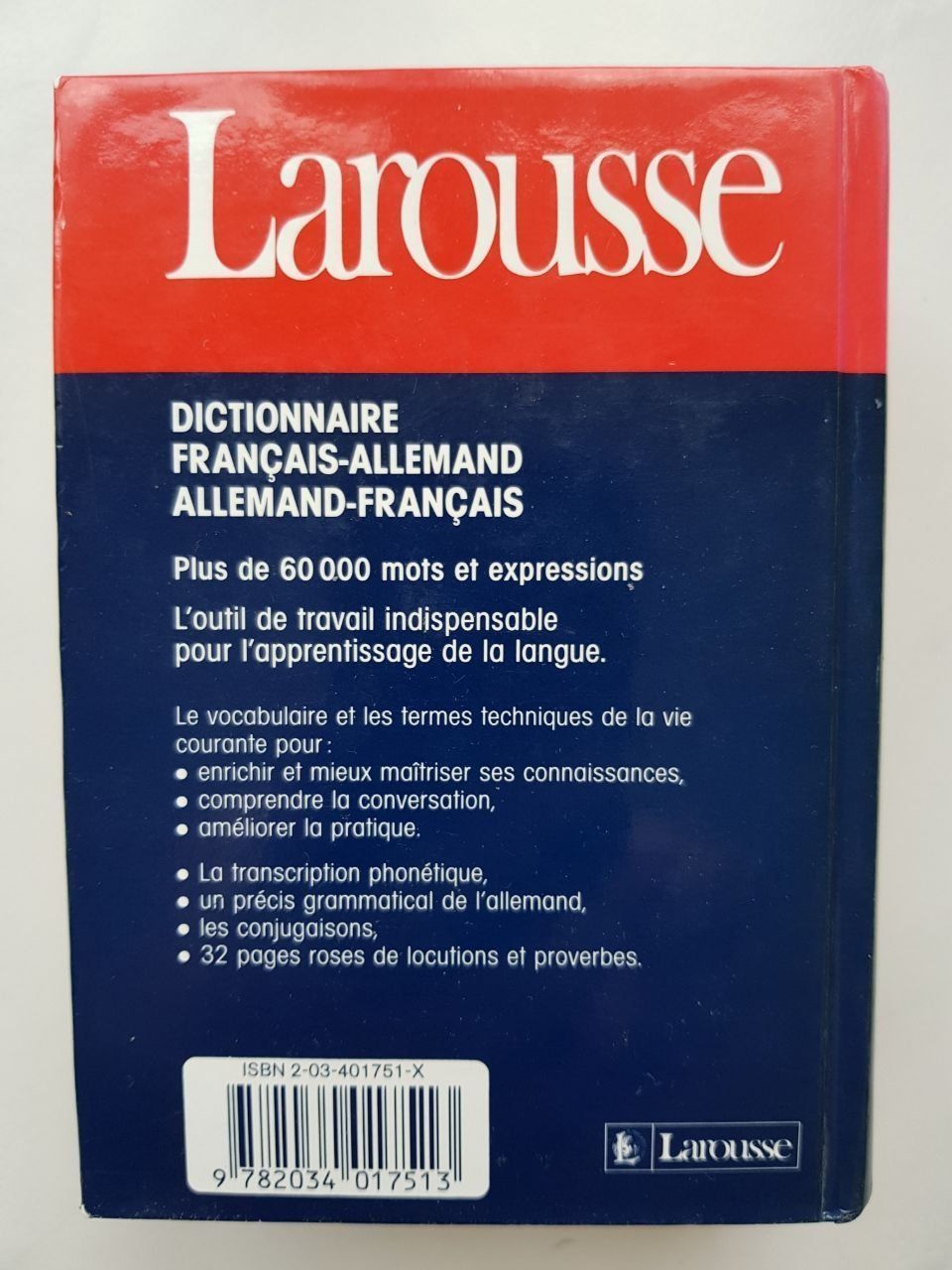 Bücher: Dictionnaire Larousse français allemand – Neu (gemäss Beschreibung) aus Boécourt von coco611 1