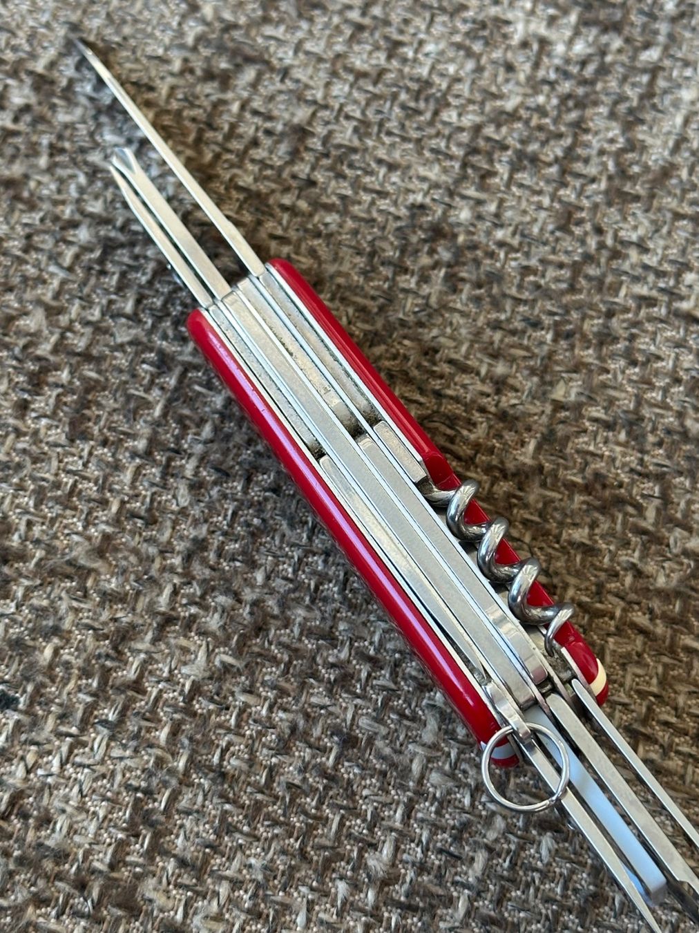 Victorinox Coltelli tascabile: Grosses altes Sackmesser VICTORINOX „Kellenberg" Explorer – Usato da Dübendorf venduto da lan1808 7