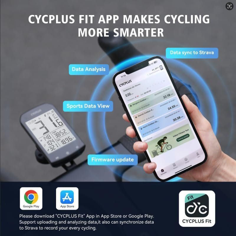 Computer & Strumenti di misurazione: Pack GPS Fahrradcomputer Set – Nuovo e nell'imballaggio originale da Châtelaine venduto da topshop.switzerland 9