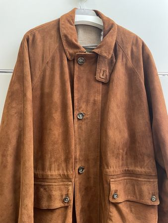 Leder Mantel Loro Piana