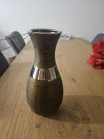 Dekorative Vase goldfarben silber neuwertig 