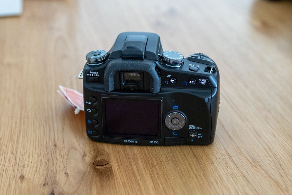Dslr A100k Sony Alpha 100 Dslr Sony Alpha A100K 18 70 Mm Appareil