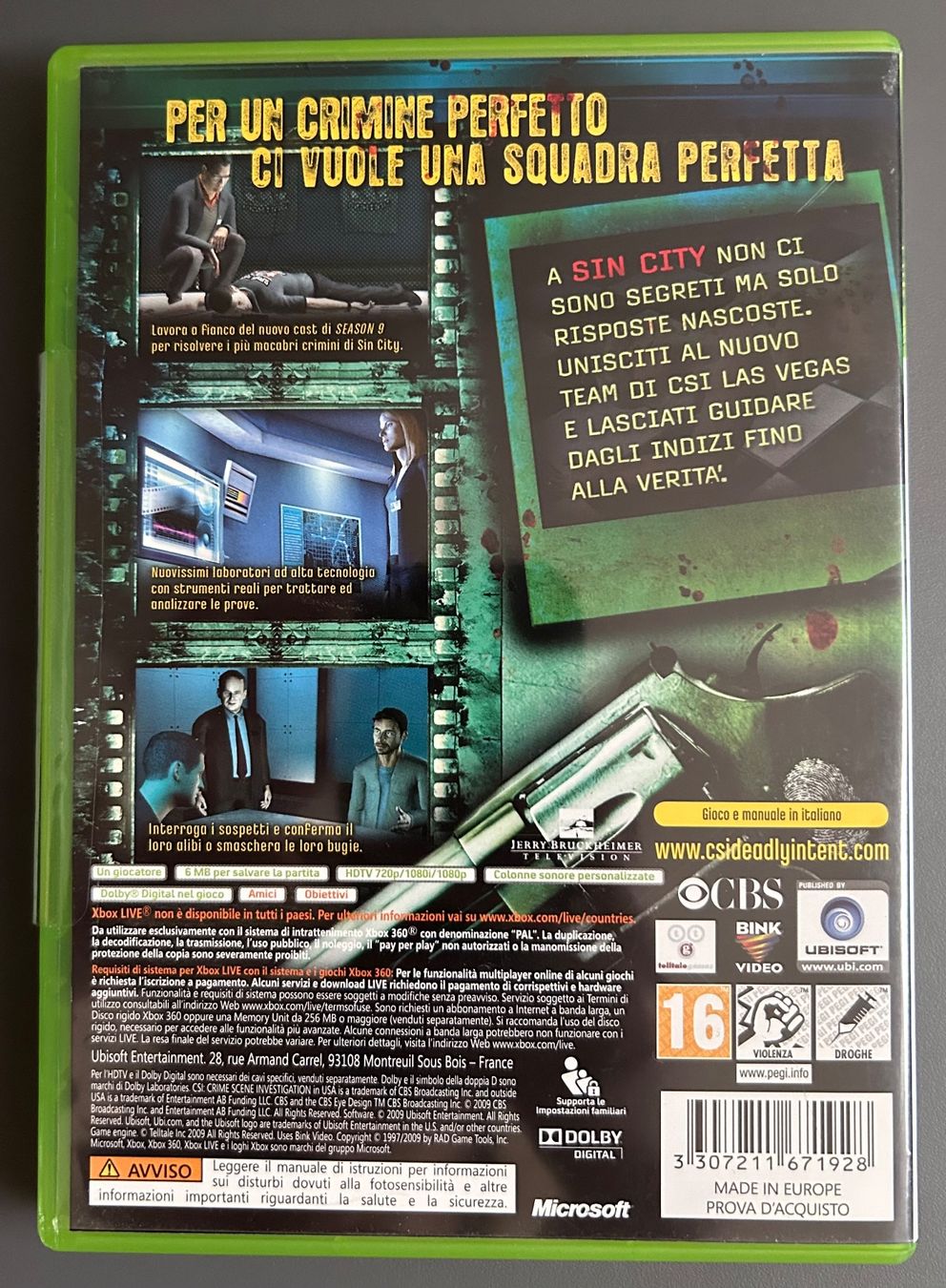 Giochi: CSI Deadly Intent - Xbox 360 – Usato da Obfelden venduto da jenxbp 1