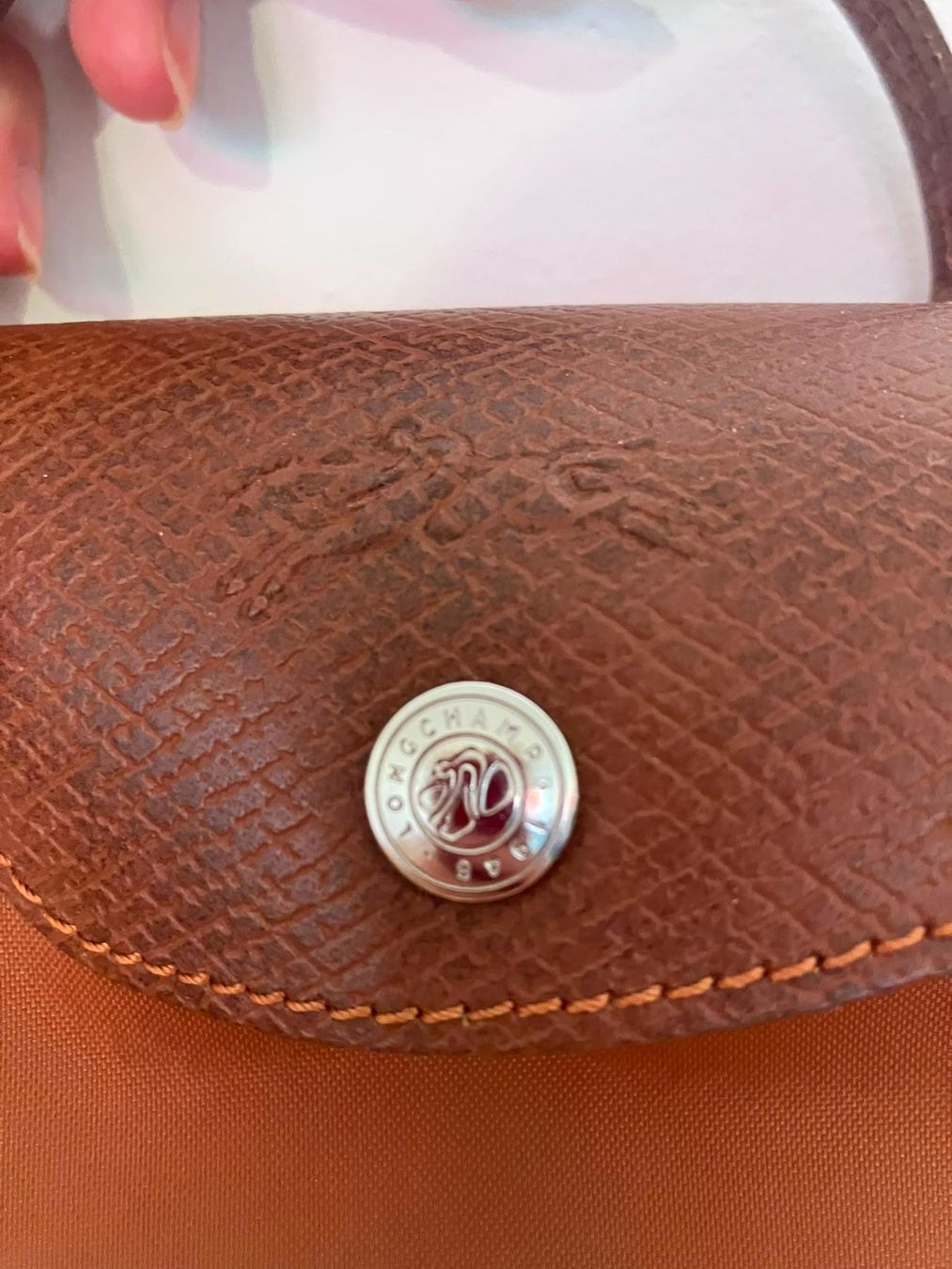Longchamp Borse da donna: Longchamp Le Pliage Cognac XS – Usato da Vufflens-la-Ville venduto da Diddix 3