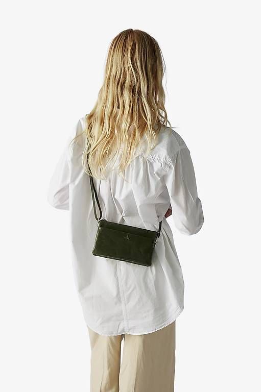 Borse da donna: ADAX Clutch, Leder, schwarz  – Usato da Zürich venduto da Supersampler 3