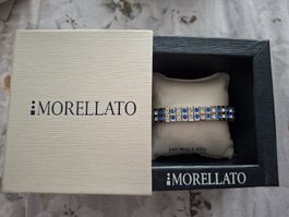 Armband Morellato Edelstahl mit blauen Steinen im Etui