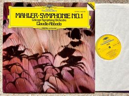 Mahler Abbado – Symphonie No. 1 - LP GEWASCHEN TOP