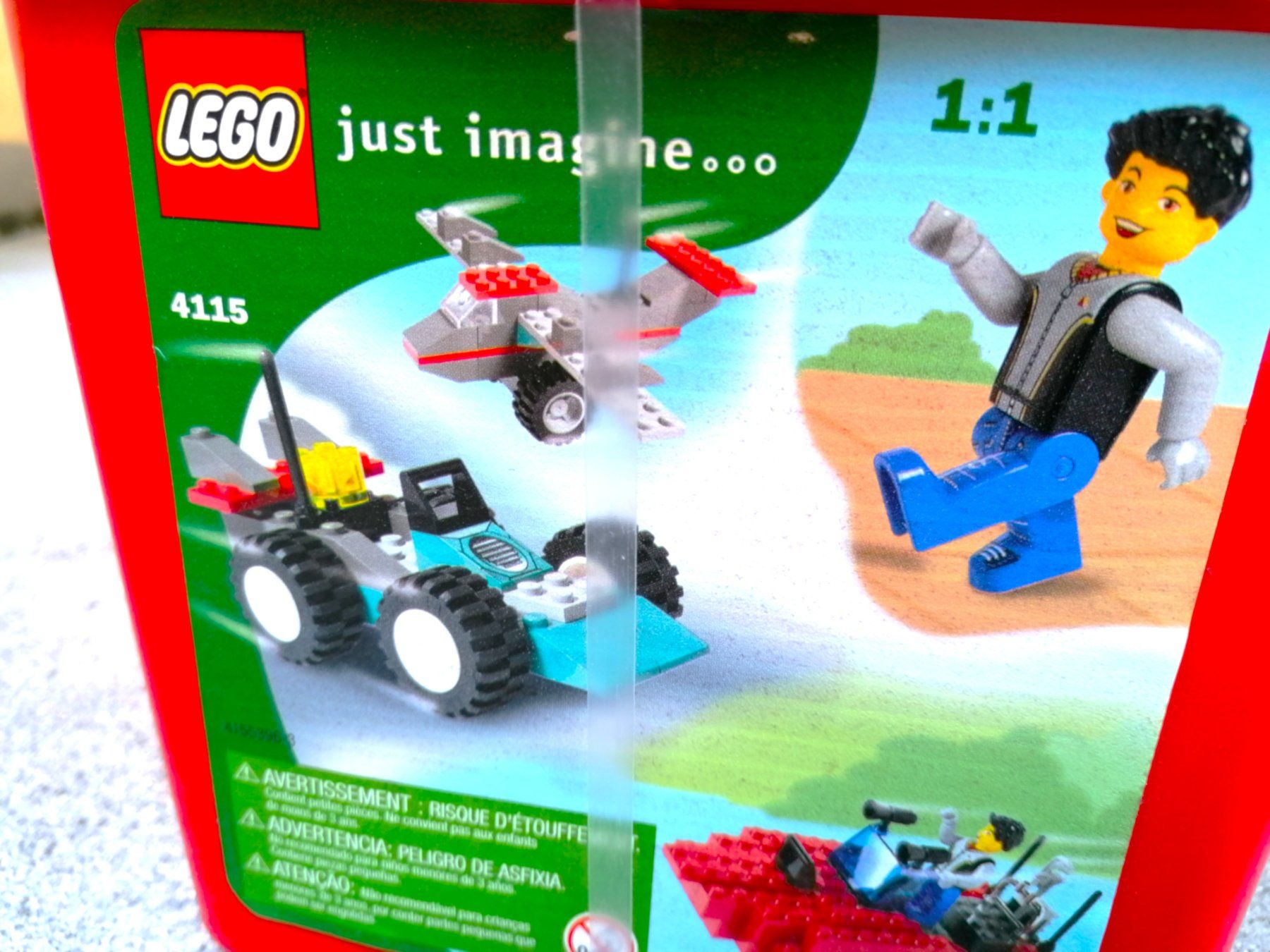 Lego Kit di costruzioni: LEGO Creator # 4115 U.S Bucket mit CHROME und TüRKIS Steinen – Nuovo e nell'imballaggio originale da LAUSANNE venduto da Ch0937 2