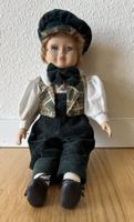 Vintage Porzellanpuppe Junge, Sammlerpuppe
