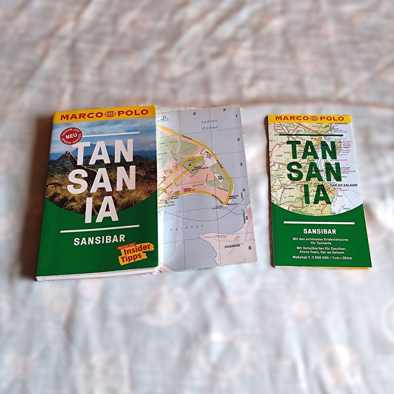 Libri: TANSANIA, SANSIBAR Reiseführer MARCO POLO – Usato da Lyssach venduto da YYZ10
