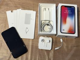 Iphone X 256gb noir