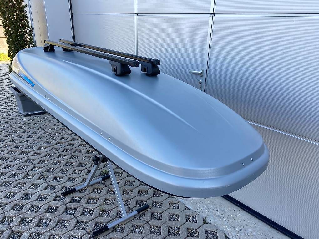 Box da tetto: XL Dachbox Thule 700 mit oder ohne Thule Träger – Usato da Leuzigen venduto da Doppelrad 1