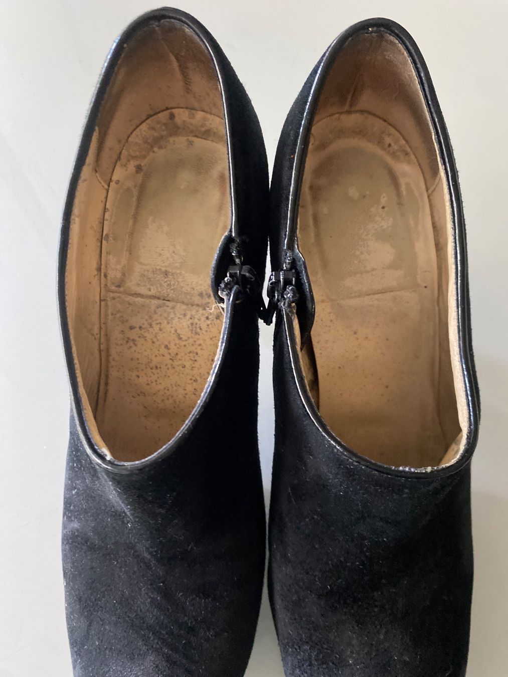 Scarpe da donna: Bottines élégantes en daim noir, taille  38,5 – Usato da Geneve venduto da pat_p76n 8