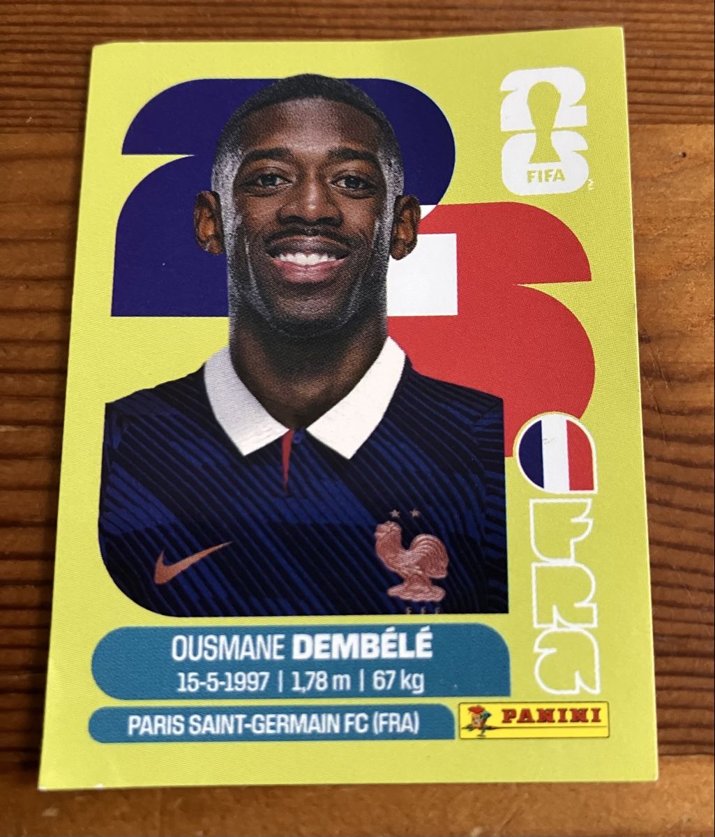 Panini Sammelbilder & Trading cards: Panini FRA15 Ousmane Dembélé – Neu (gemäss Beschreibung) aus Boltigen von DiCa86