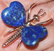Deko Heilstein F-686 – Lapislazuli Schmetterling