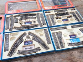 Märklin 4 x M-Gleis Schienen + Weichen Sets H0 5191/2/3/4