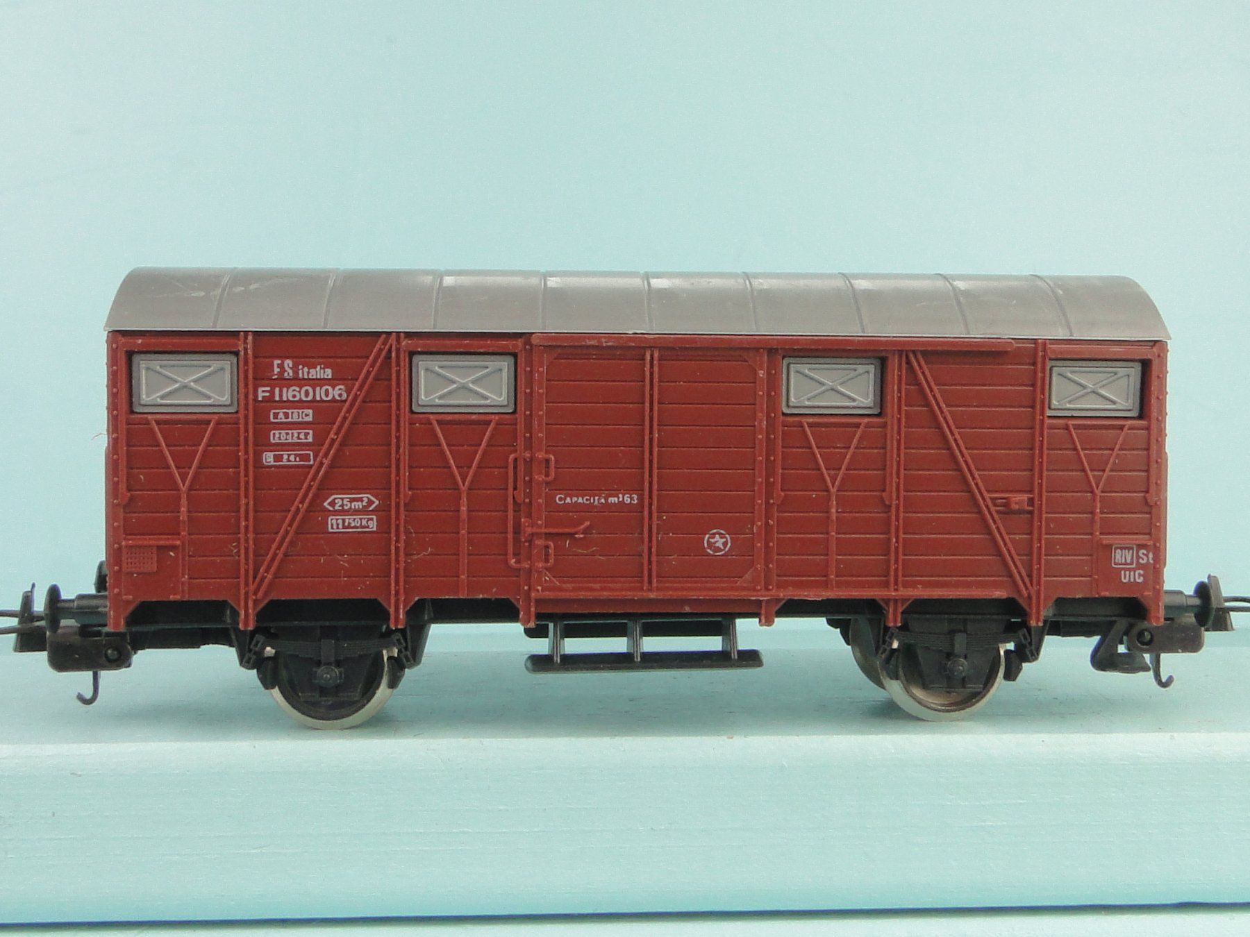 Lima Modellini di ferrovie: Lima H0 303161 FS Güterwagen, NEU – Usato da Bülach venduto da cann11 4