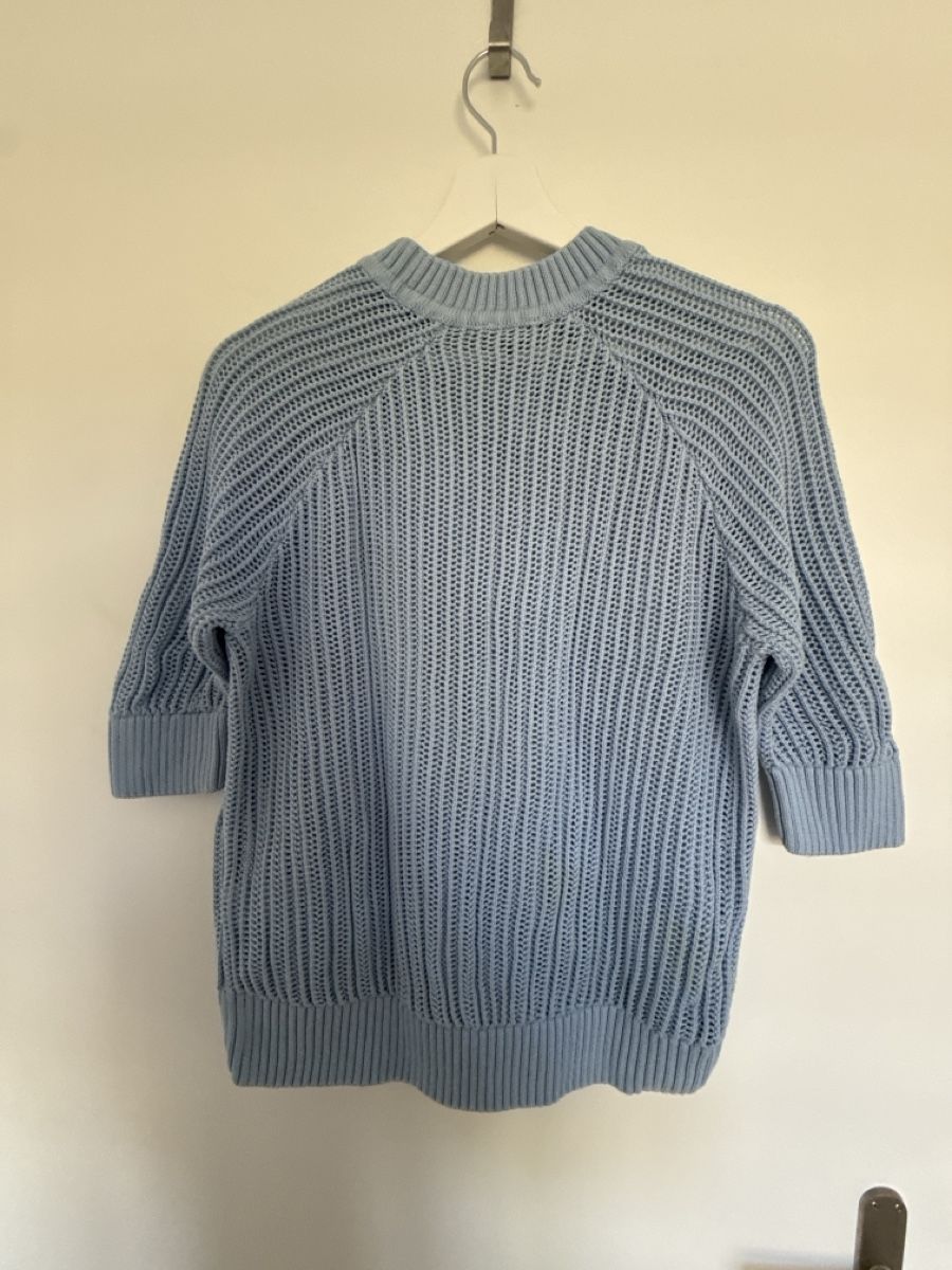 Maglioni & Felpe: CAVALLARO Napoli Strickpullover, Gr. L, Hellblau, Top! (50) – Usato da Winterthur venduto da clantag 2