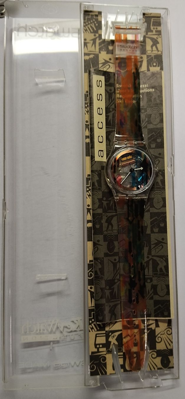 Swatch Orologi: Neue Swatch access mit Box und Papiere  – Nuovo (secondo la descrizione) da Biel/Bienne venduto da Vintage-timearts 1