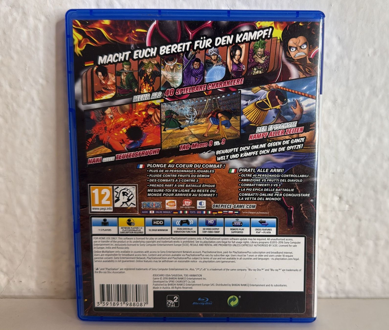 Giochi: PS4 Spiel One Piece Burning Blood  – Usato da Ehrendingen venduto da lax21 1