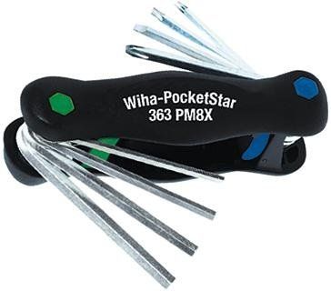 Wiha Tutti gli attrezzi: Wiha Mini Pocket Star TORX 4; 5; 6; 7 – Nuovo e nell'imballaggio originale da Koppigen venduto da Bracher_Mail-House