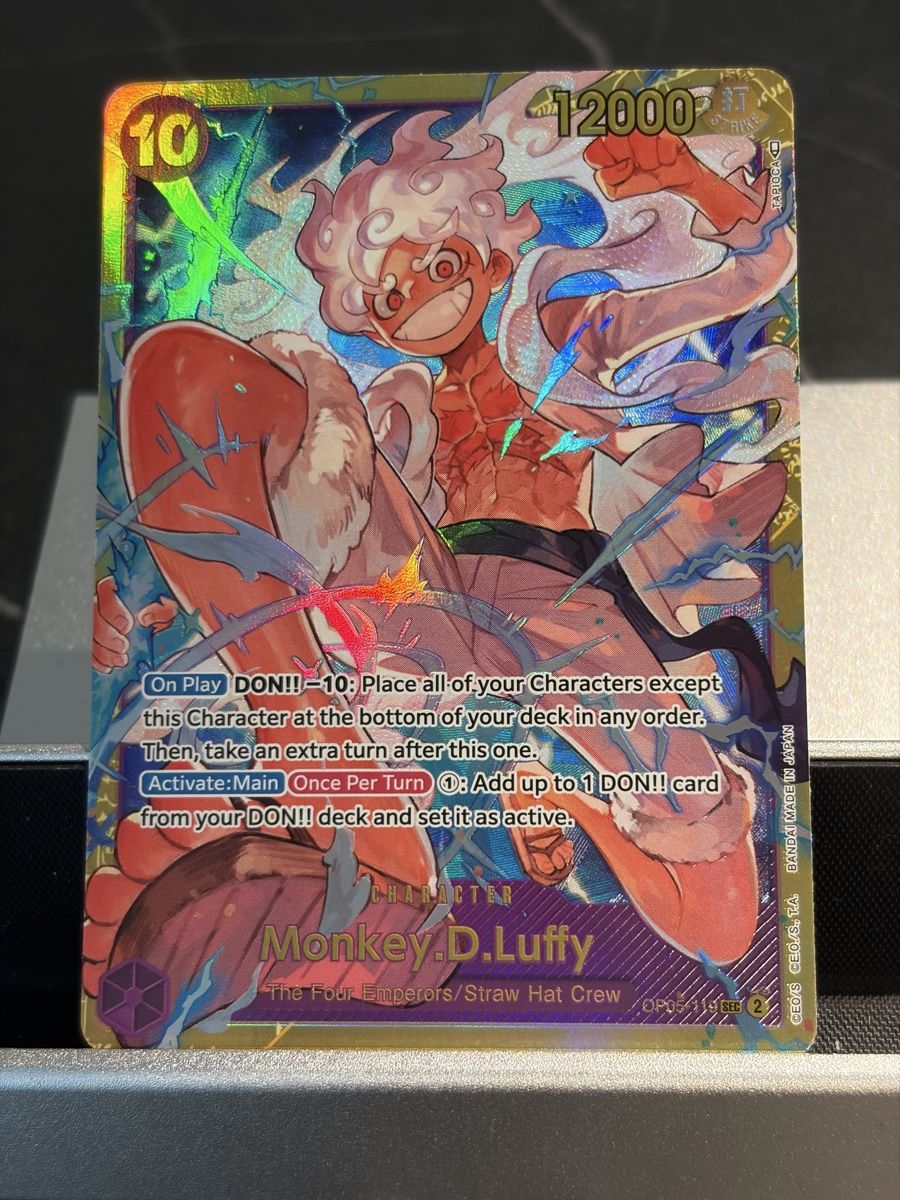 Bandai Carte collezionabili: One Piece Monkey.D.Luffy OP05-119, Englisch – Nuovo (secondo la descrizione) da St. Gallen venduto da cambitcg
