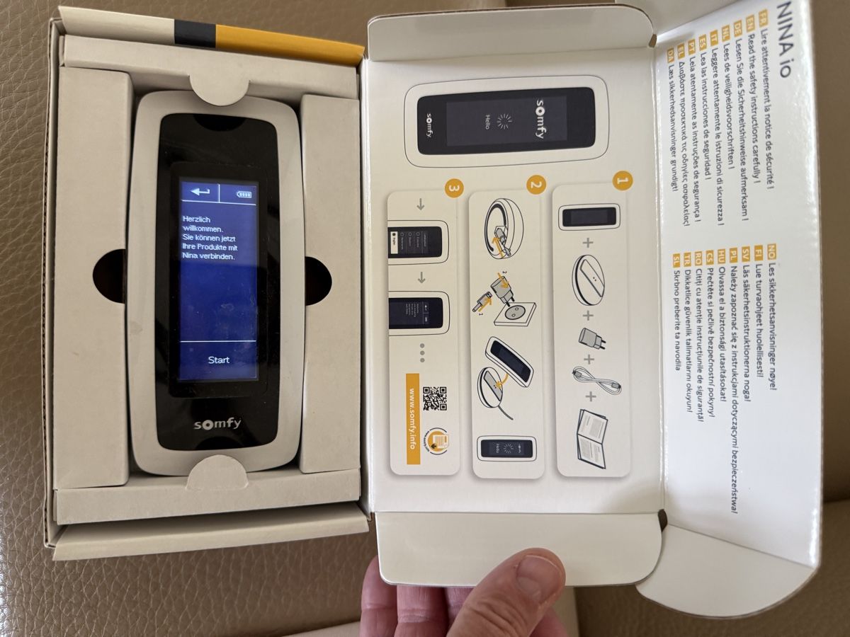 Somfy Fernbedienungen: Télécommande Somfy Nina io – Gebraucht aus Clarens von Gabi0062 1