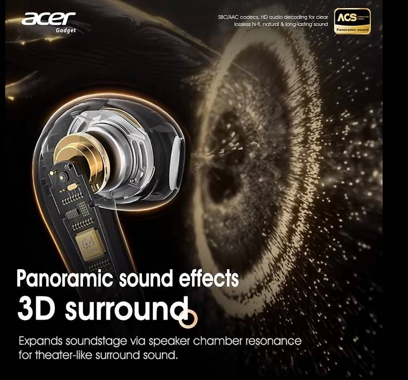 Casques audio: Acer TWS Kabellose Kopfhörer – D'occasion à Zürich par meti1975 3
