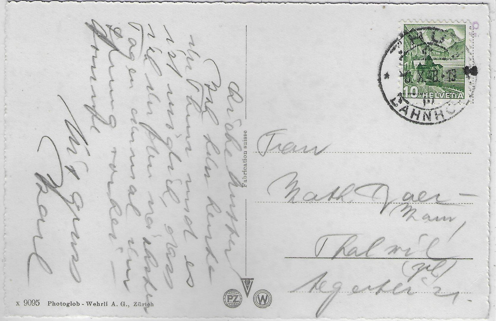 Cartoline postali: Oberhofen - Schloss – Usato da Ettingen venduto da Kartenplanet 1