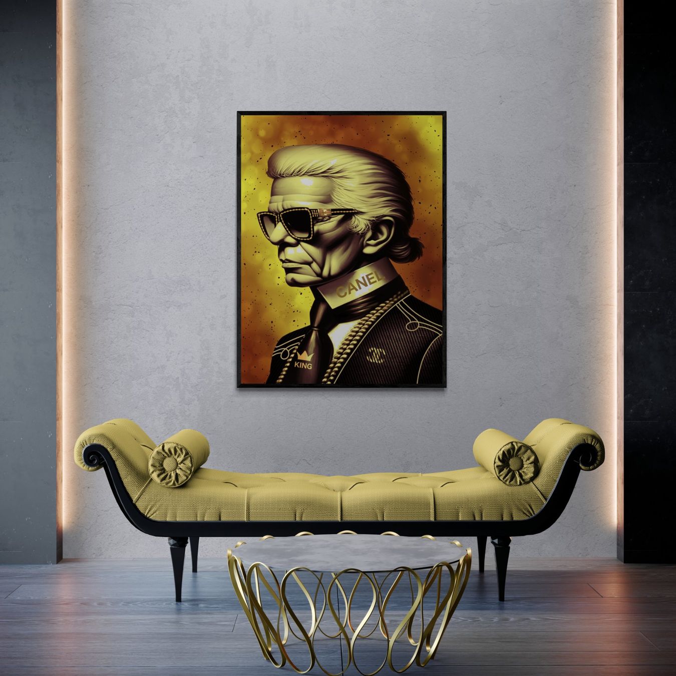 Foto & Immagini: Eleganz in Gold – Nuovo e nell'imballaggio originale da Hergiswil NW venduto da WonderprintsCH 6