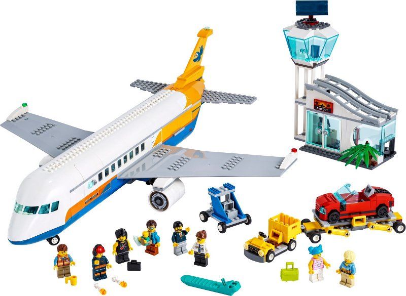 Lego Kit di costruzioni: LEGO City 60262 Passenger Airplane – Nuovo e nell'imballaggio originale da Basadingen venduto da NekoBricks 1