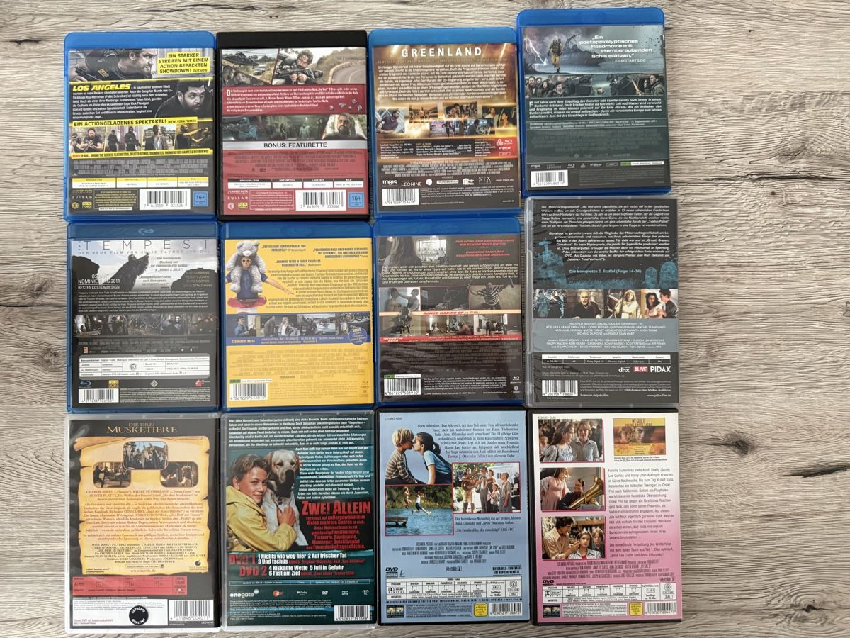 Tutti i DVDs: Filme Sammlung / 24. Filme DVD und blu ray – Usato da Willisau venduto da ste_sc8j 4