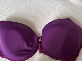 Damen BH lila Grösse90D