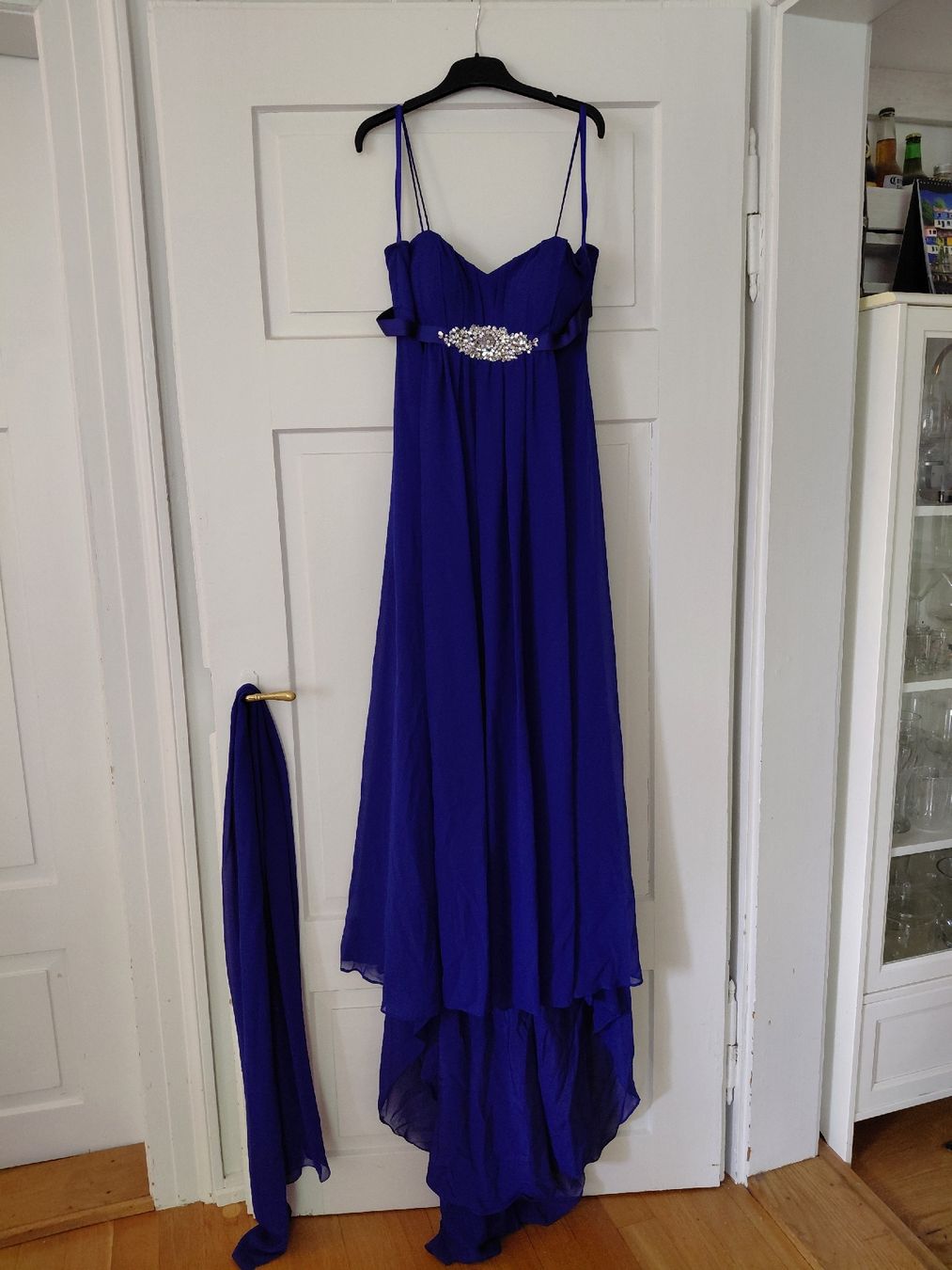 Kleider: Abendkleid blau Grösse 38/40 mit Stola – Gebraucht aus Schaffhausen von Ra_Ri 1