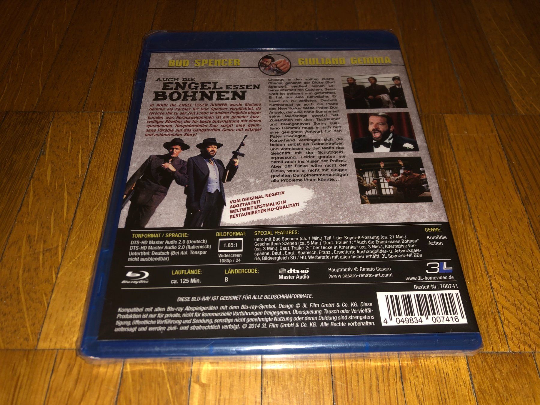 Tutti i DVDs: Auch die Engel essen Bohnen - BLU-RAY - UNCUT – Nuovo e nell'imballaggio originale da Basel venduto da havsok 1